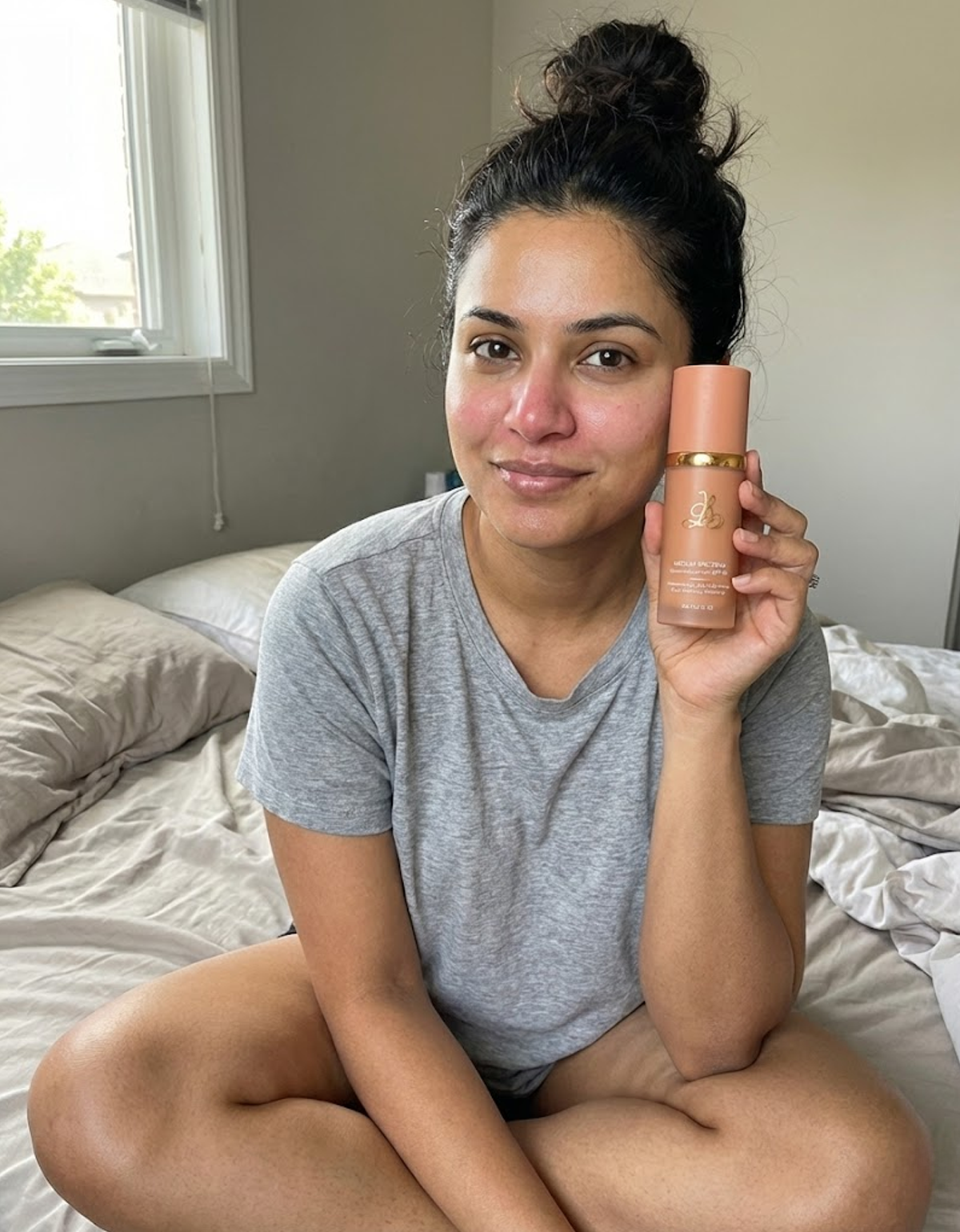 Priya K. using L. Aurene